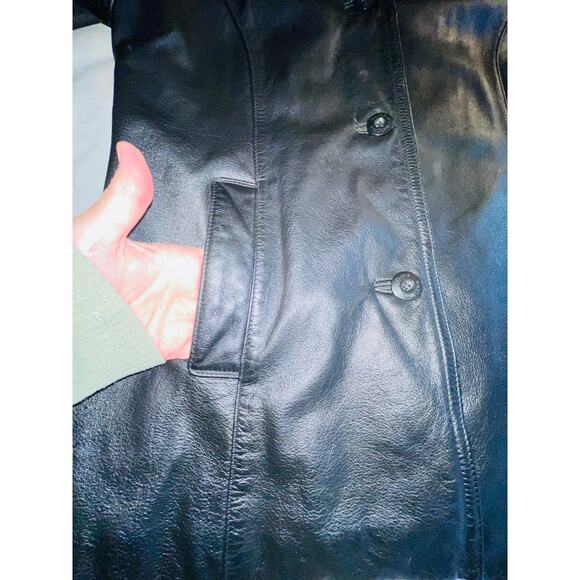 Wilson's Leather Maxima Coat - Women's Size L - Excellent Quality Leather - Picture 3 of 11